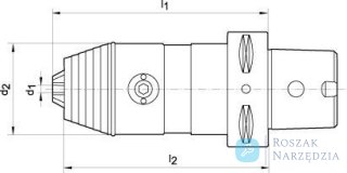 Uchwyt wiertarski precyzyjny PSC 2,5-16mm C6 WTE