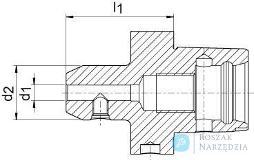 Uchwyt zaciskowy Weldon Capto C6 D14 60mm HAIMER