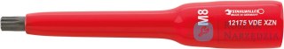 Nasadka 3/8" XZN M8, L-136mm, izolowana 1000V  VDE  STAHLWILLE