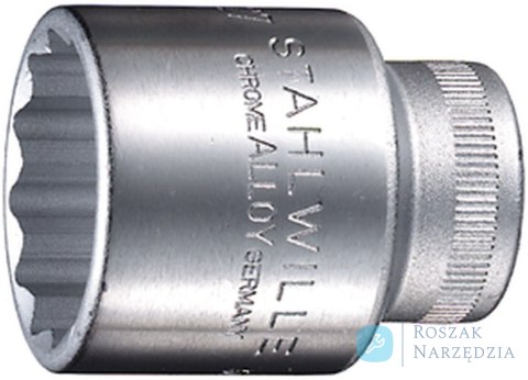 Nasadka 1/2" 17mm,12-kątna, krótka STAHLWILLE