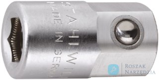 Łącznik 1/4" do końcówek BIT z zewn. 6-kątem 10mm lub wewnętrzne 12-kątem STAHLWILLE