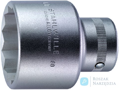 Nasadka 1" 55mm, 12-kątna, krótka STAHLWILLE
