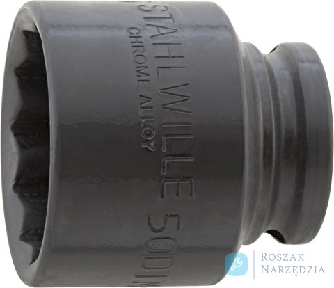 Nasadka 1/2" IMPACT 36mm, 12-kątna, krótka STAHLWILLE Nasadka 1/2" IMPACT 36mm, 12-kątna, krótka STAHLWILLE