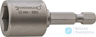 Nasadka 1/4",IMPACT 10mm, z zewn 6-kątem z magnesem STAHLWILLE
