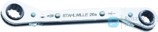 Klucz grzechotkowy 1/4"x5/16" odgięty, AS-drive STAHLWILLE