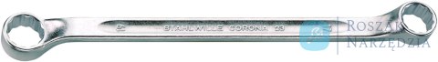 Klucz oczkowy dwustronny 17x19mm płaskoodsadz.CORONA STAHLWILLE