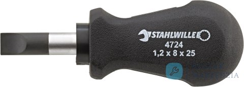 Wkrętak płaski 1,2x8x25mm krótki DRALL STAHLWILLE