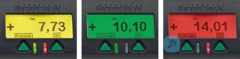 Klucz dynamometryczny elektroniczny 20-400Nm (15-296 ft.lb) z pom.kąta z grzechotką wtyk.3/4" 14x18mm STAHLWILLE