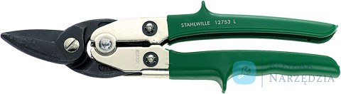 Nożyce dźwigniowe do ciecia kształowego lewe L-260mm STAHLWILLE