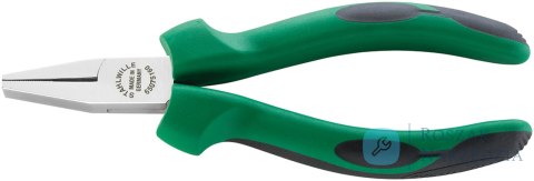 Szczypce płaskie krótkie L=160mm; chromowane, rękojeść 2K STAHLWILLE