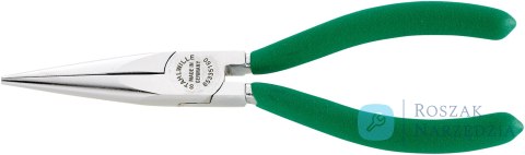Szczypce półokrągłe "Langbeck" dla mechaników długie L=160mm ; chrom./powl. STAHLWILLE