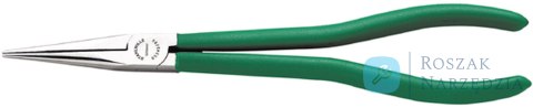 Szczypce półokrągłe "Langbeck" dla mechanikówdługie L=280mm; chrom./osł.powl. STAHLWILLE
