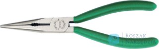 Szczypce półokrągłe z ostrzem tnącymL=200mm (radio./tel.);poler./powl. STAHLWILLE