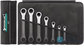 Zestaw kluczy oczkowych z grzechotką 7-19mm 7szt. STAHLWILLE