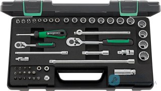 Zestaw narzędzi 1/4" i 3/8" 48-elementowy w walizce ABS STAHLWILLE