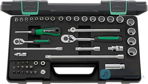 Zestaw narzędzi 1/4" i 3/8" 48-elementowy w walizce ABS STAHLWILLE