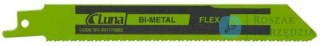 Brzeszczoty szablaste bimetalowe, elastyczne, do metalu 230x19x0,90 13T(5) Luna