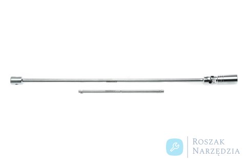 Klucz do świec zapłonowych długi, 3/8" z pokrętłem poprzecznym 16 mm Teng Tools