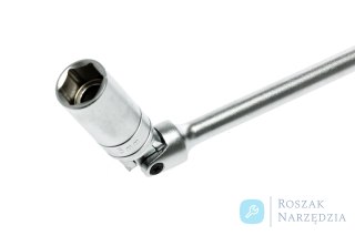 Klucz do świec zapłonowych długi, 3/8" z pokrętłem poprzecznym 16 mm Teng Tools