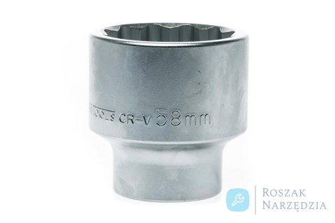Nasadka 12-kątna z chwytem 1" 58 mm Teng Tools