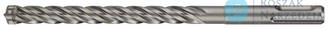 Wiertło udarowe 4-ostrzowe z chwytem SDS Plus 10x165 mm Luna