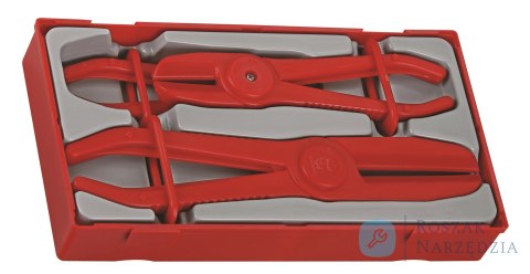 3-elementowy zestaw szczypiec zaciskowych do węży Teng Tools TTHC03