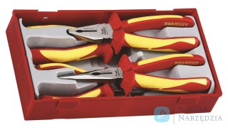 4-elementowy zestaw szczypiec 1000V Teng Tools TTV440