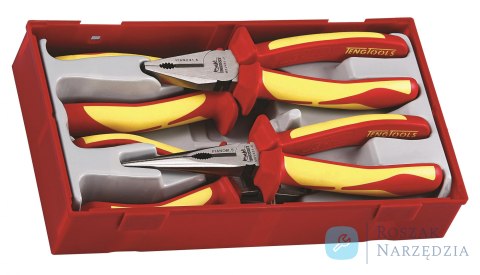 4-elementowy zestaw szczypiec 1000V Teng Tools TTV440