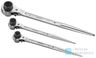 Klucz oczkowy zapadkowy budowlany PGW2730 Teng Tools