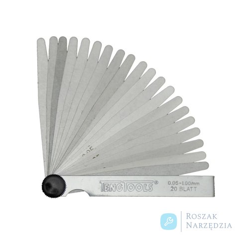 Szczelinomierze płytkowe Teng Tools 0.05-1.00 100 mm