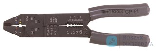 Szczypce do zaciskania konektorów CP51 Teng Tools