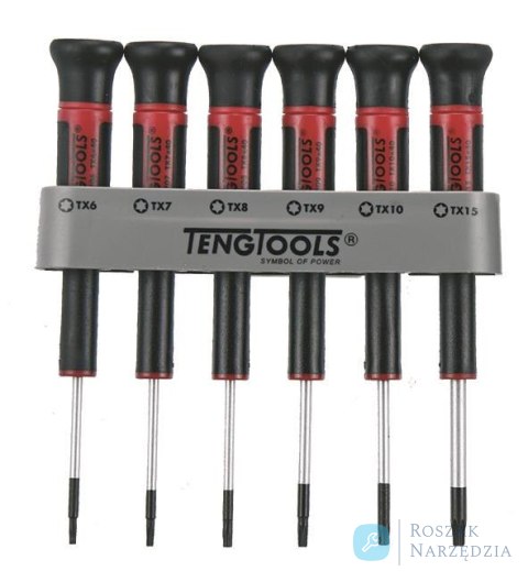 Zestaw wkrętaków precyzyjnych TX Teng Tools MDM706TX