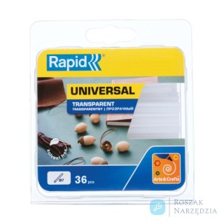 Uniwersalny klej Rapid 7 mm, przezroczysty