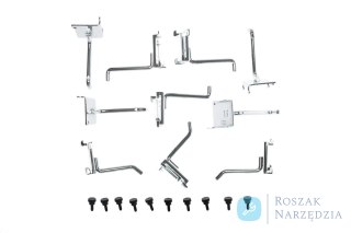 Wieszaki 3×45°, 7×90° do TCW-SP TCW-HK10 Teng Tools
