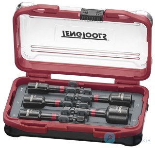 Zestaw uchwytów nasadkowych Impact do wkrętarek, 5-elementowy, Teng Tools TBNSI5