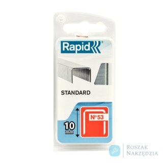 Zszywki Rapid z drutu cienkiego nr 53 (10 mm) - opakowanie 1060 szt.
