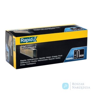 Zszywki Rapid z wąską koroną nr 606 (18 mm) - opakowanie 4000 szt.